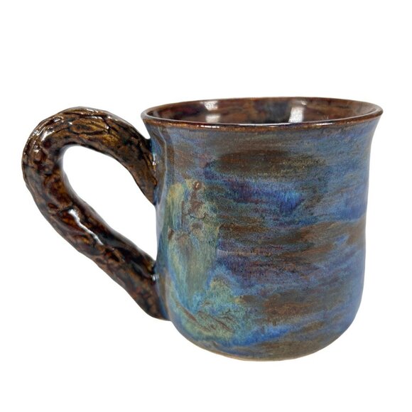 Studio Pottery Mug Glazed Rustic - Picture 2 of 7